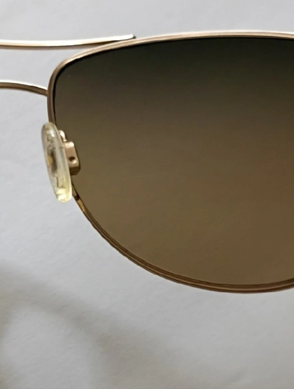 Maui Jim Jim Baby  Gold Aviator Sunglasses with Brown Gradient Lenses MJ 245-16